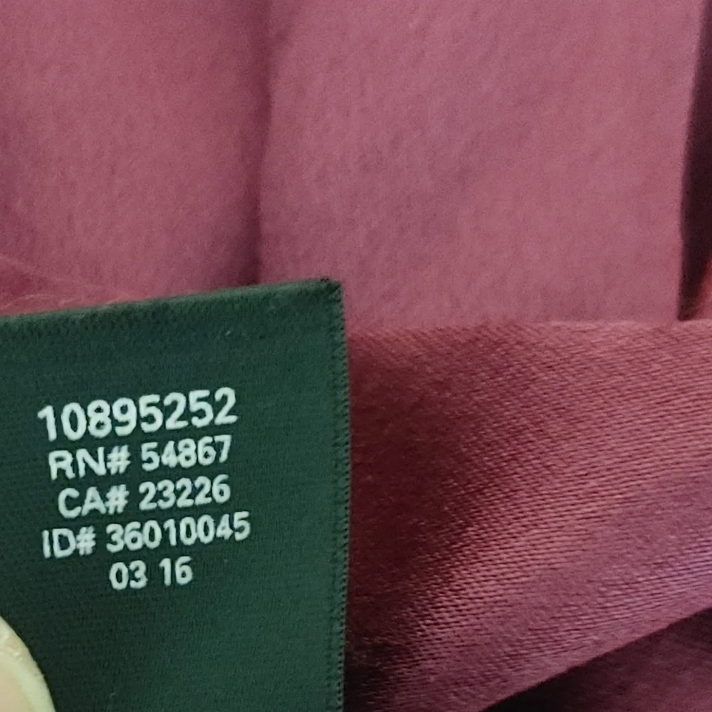 Victoria's Secret Very Sexy Short Satin Kimono Robe, Wine M/L - Picture 11 of 11